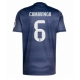 Real Madrid Eduardo Camavinga #6 Gostujuci Dres 2025-26 Kratak Rukav